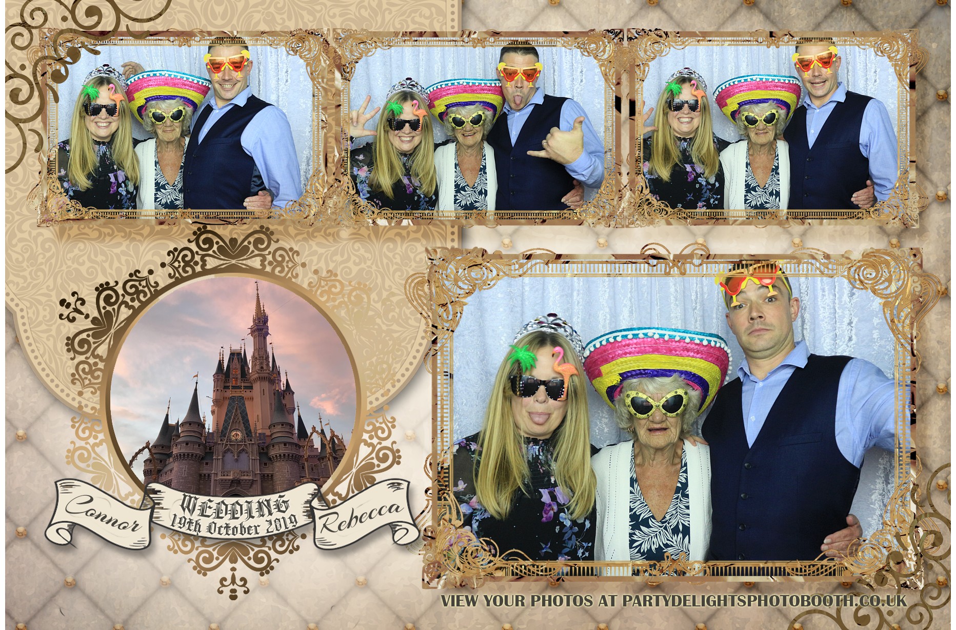 Connor and Rebecca’s Wedding - Prints | View more photos from the event at gallery.partydelightsphotobooth.co.uk/u/PartyDelightsPhotoBooth/Connor-and-Rebecca’s-Wedding-Prints